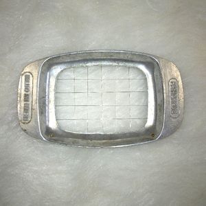 Vintage Fairgrove Aluminum French Fry Cutter, made in Taiwan